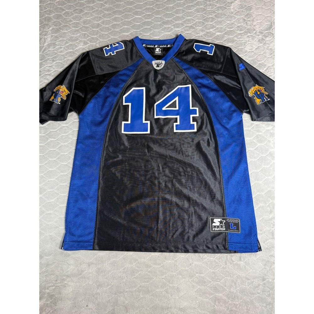 Vintage Team Starter University of Kentucky Wildcats Football Jersey 14 Mens L